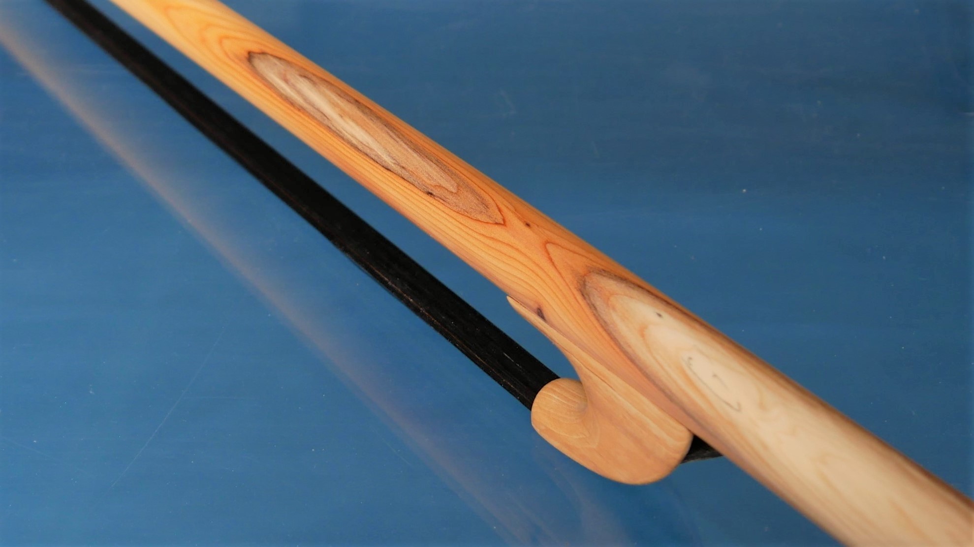Yew wood violone bow 508